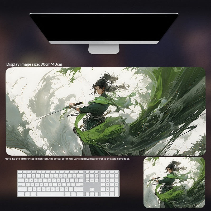 Traditional Chinese-style Wuxia Mouse Pad Extra-large Anime-themed Keyboard Mat For PC Gaming
