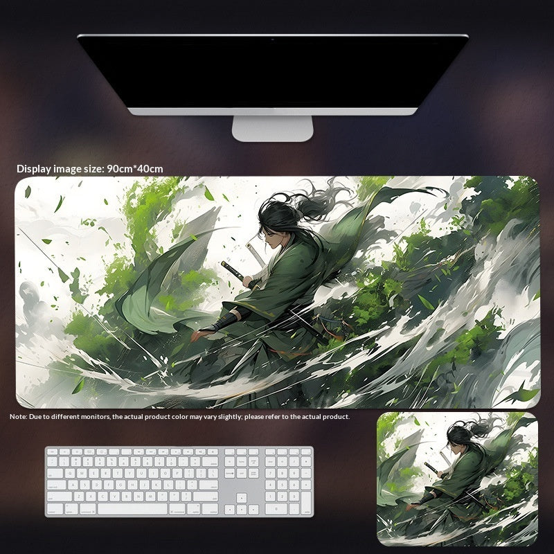 Traditional Chinese-style Wuxia Mouse Pad Extra-large Anime-themed Keyboard Mat For PC Gaming