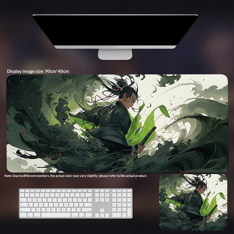 Traditional Chinese-style Wuxia Mouse Pad Extra-large Anime-themed Keyboard Mat For PC Gaming